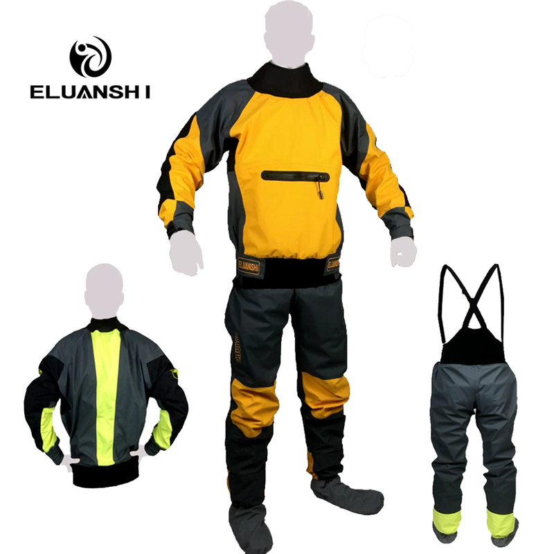 Waterproof, Breathable, Quick-Drying Suit, Rafting, Boating, Raincoat