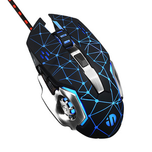 15.8元包邮  英菲克 金属机械风游戏鼠标