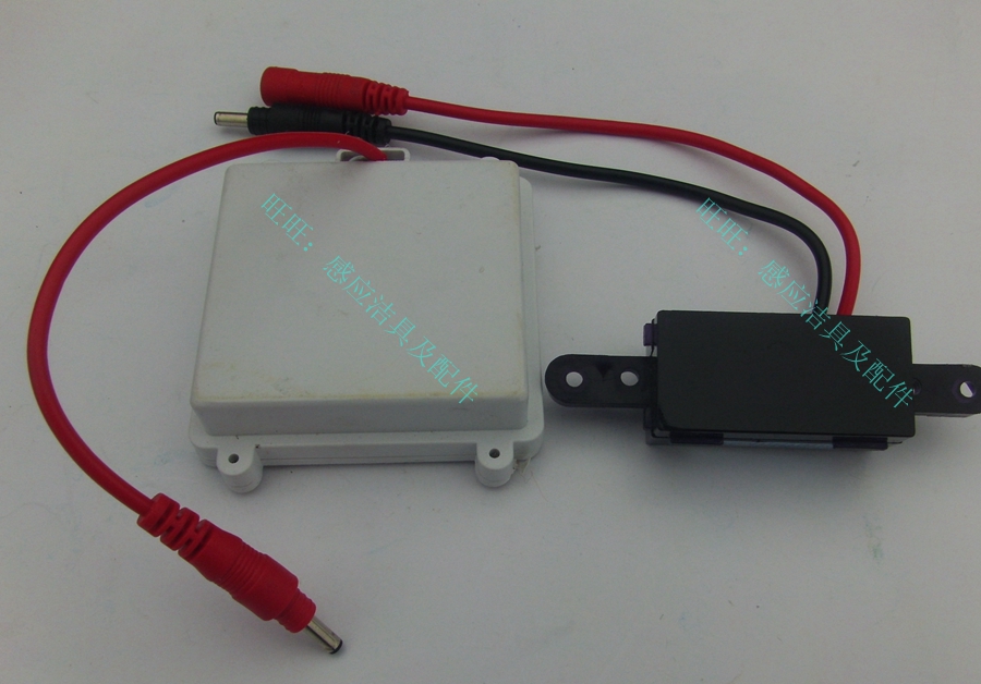 Large small poop induction window battery case flush valve accessories flush-wash valve monitor urinal induction flush 6V