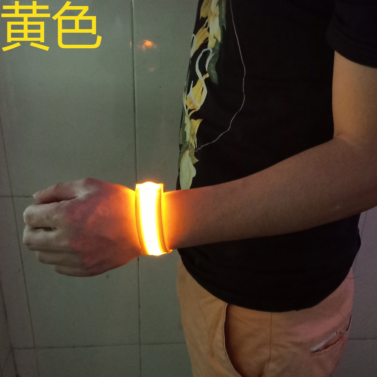 Vòng đeo tay phát sáng huỳnh quang vòng đeo tay thể thao nam và nữ LED nhấp nháy ánh sáng vòng đeo tay đêm chạy tiệc hoạt động buổi hòa nhạc - Vòng đeo tay Cuff vòng tay tỳ hưu