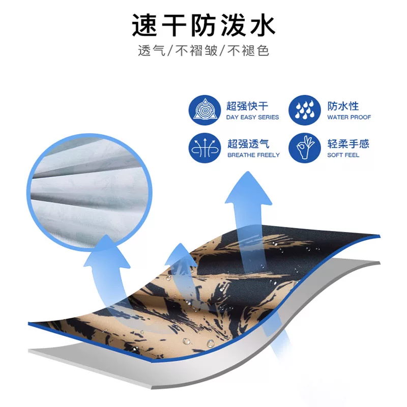 Мужские пляжные плавки quick-drying и можно использовать в воде, чтобы избежать неловкости. Лайнированные серфинг, плавание и шорты для горячих источников могут носиться снаружи мужчинами.