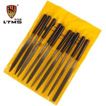 File set woodworking hard tool chest small file steel file triangular cuo dao tools flat file semi-circular sale zheng xing cuo