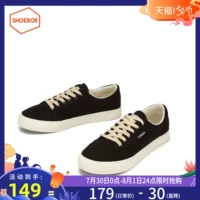 SHOEBOX Tủ giày mùa xuân và mùa thu OSWIN Giày thể thao ren đơn giản và thoải mái - Plimsolls giày sneaker nam