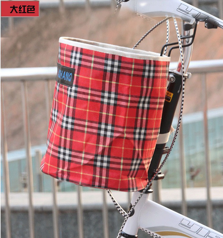 Panier pour vélo en toile - Ref 2257150 Image 5