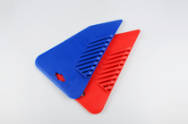 Dized wallpaper wallpaper construction tools thickened plastic scraper Putty powder blue polygonal large scraper