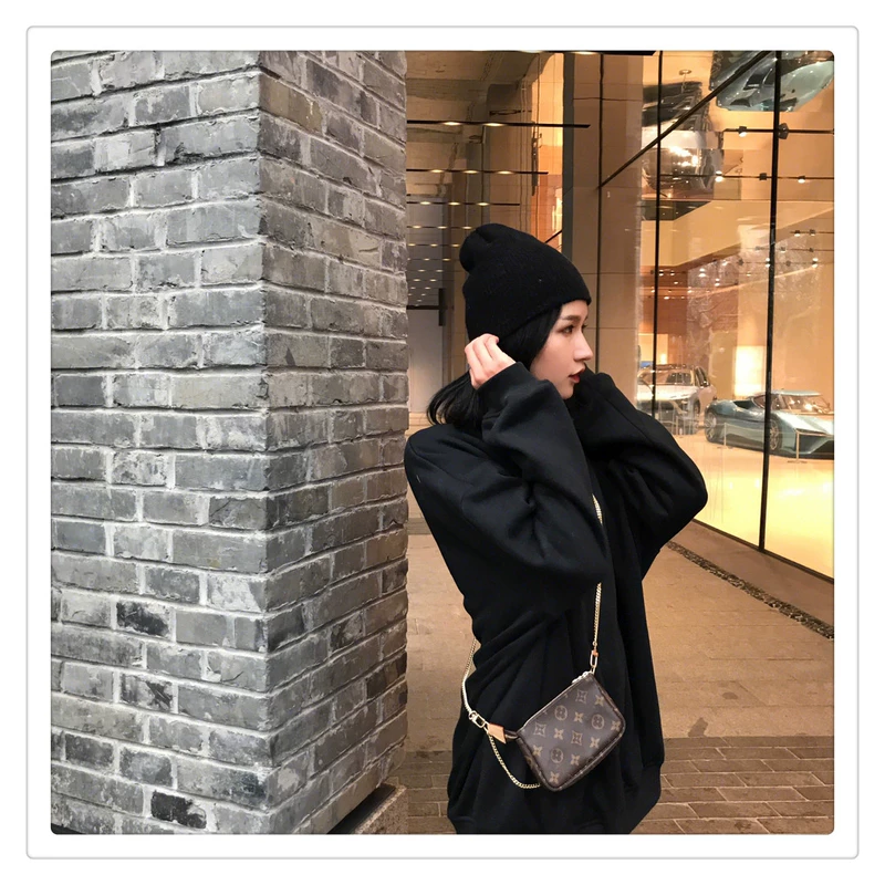 Mùa hè đỏ túi nhỏ nữ 2019 mới thời trang nước ngoài gas cũ hoa mạt chược hoang dã chuỗi túi messenger - Túi xách nữ túi louis vuitton nữ