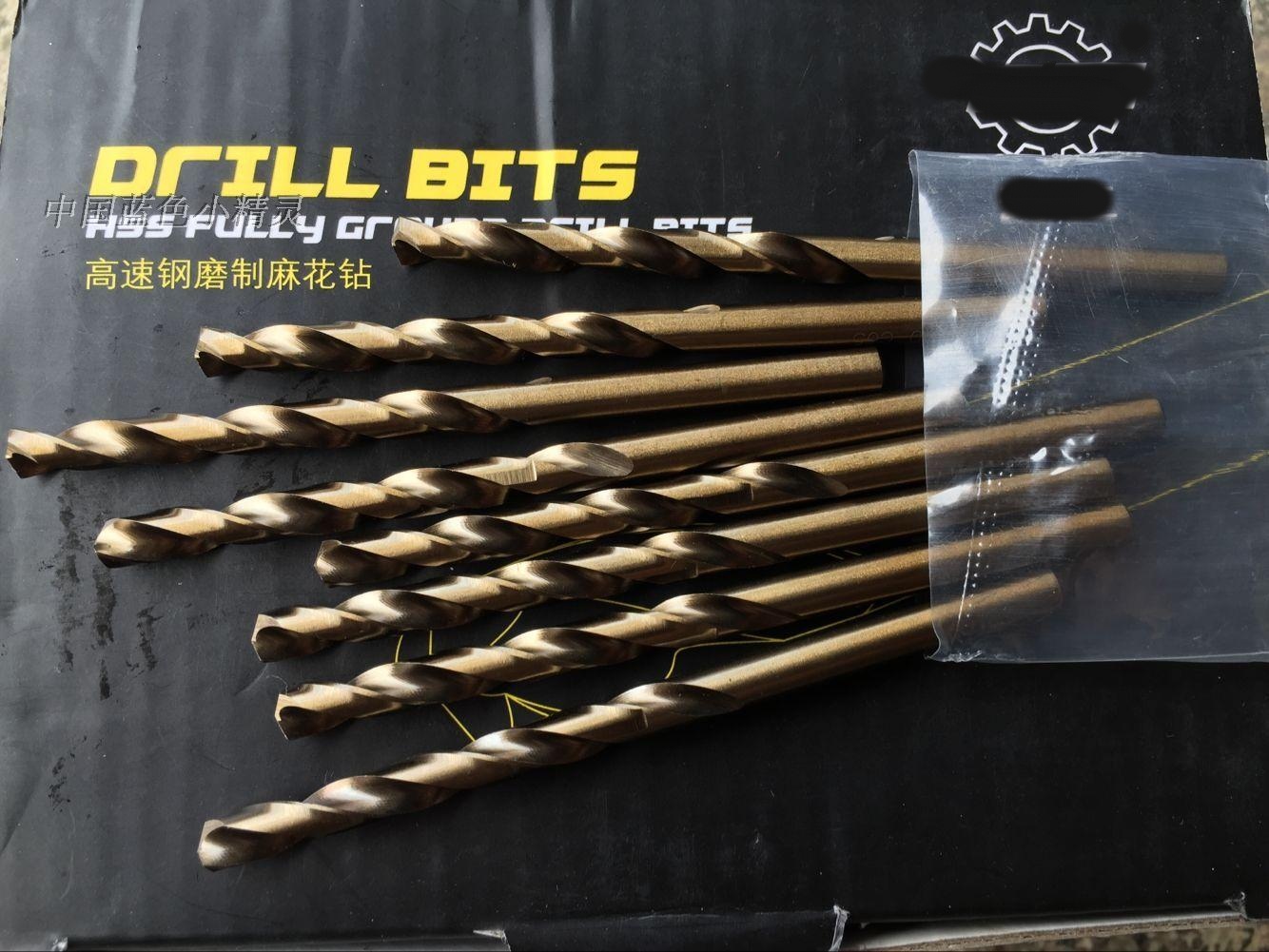 Cobalt-containing stainless steel drill bit Co5%stainless steel twist drill M35