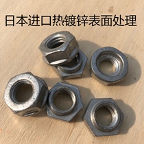 Foreign trade agent Japan imported Hard Lock nut hot-dip galvanized non-loose power track anti-loose nut