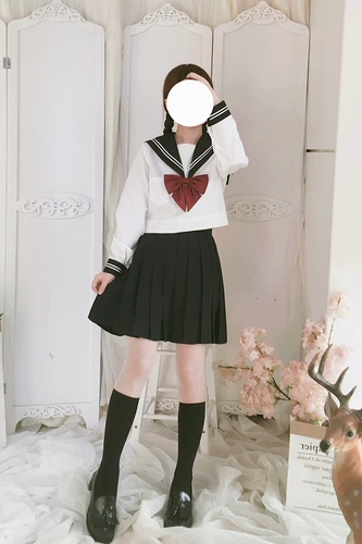 Японский осенний лонгслив, базовый комплект, милая студенческая юбка в складку для школьников, (в наличии на складе), по фигуре