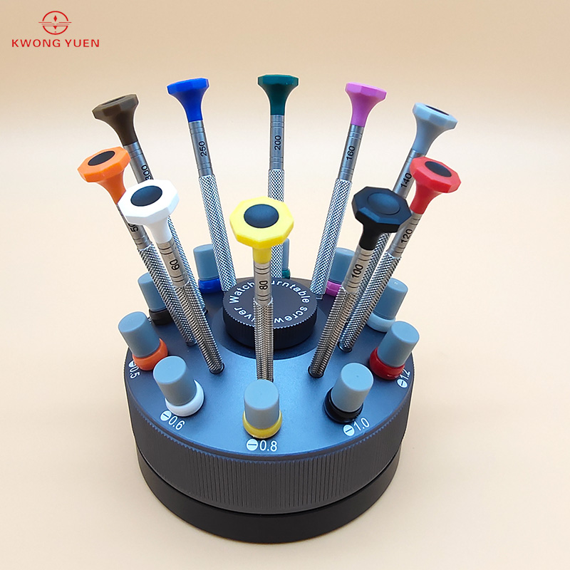 Table repair tool screwdriver turntable set one-word screwdriver set one-word screwdriver turntable GY0115