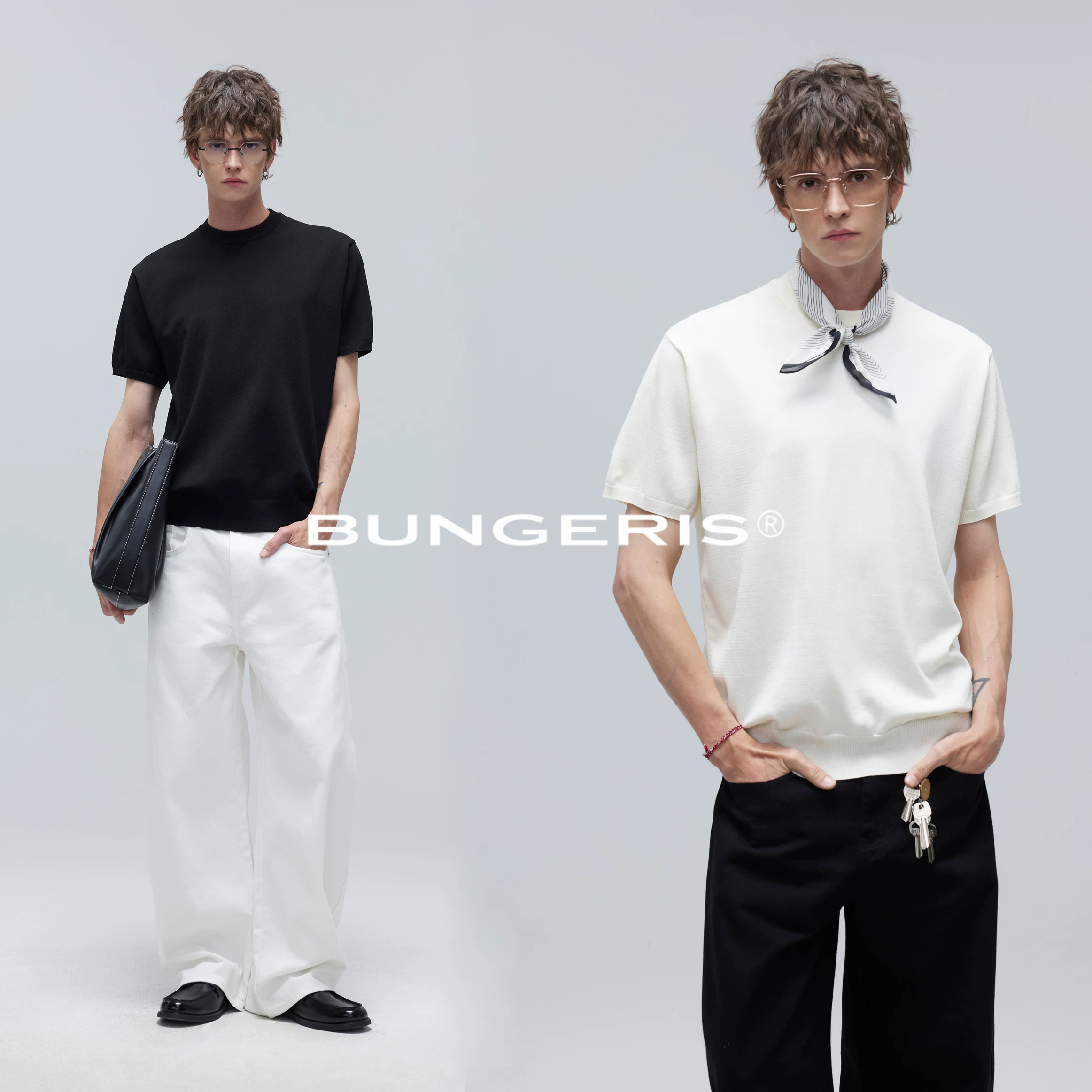 BUNGERIS Knitted T-shirt