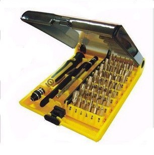 Czech LJACKLY cell phone computer repair tool 45 fit 1 screwdriver combined suit with magnetism