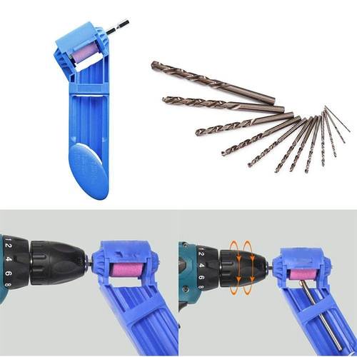 Modern Brick Artfact Manual Universal Twist Drill Drill Drill Grinder Portable Repail Small Report Drilling Tool