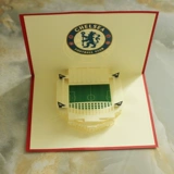 Трехмерная футбольная памятная открытка, «сделай сам», в 3d формате, подарок на день рождения, делается под заказ