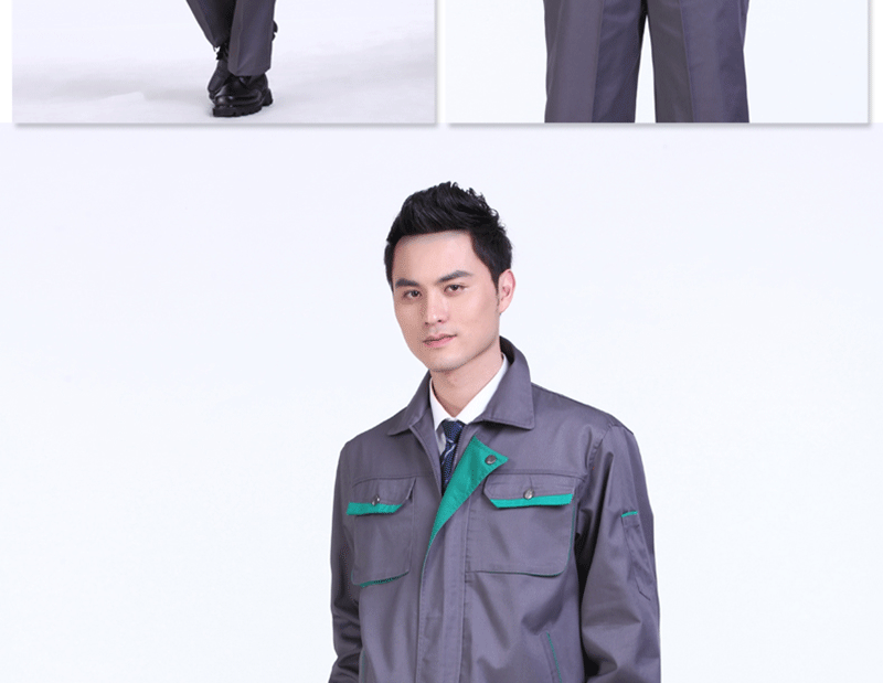 Quần yếm dài tay phù hợp với quần áo nam phù hợp với hàn điện tự động sửa chữa quần áo làm việc trang web quần áo làm việc nhà máy quần áo quần áo bảo vệ quần áo đồ bộ mặc nhà cao cấp