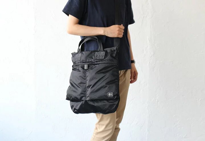吉田PORTER FRAME 2WAY HELMET BAG日本製男女防水尼龍通勤斜挎包 - Taobao