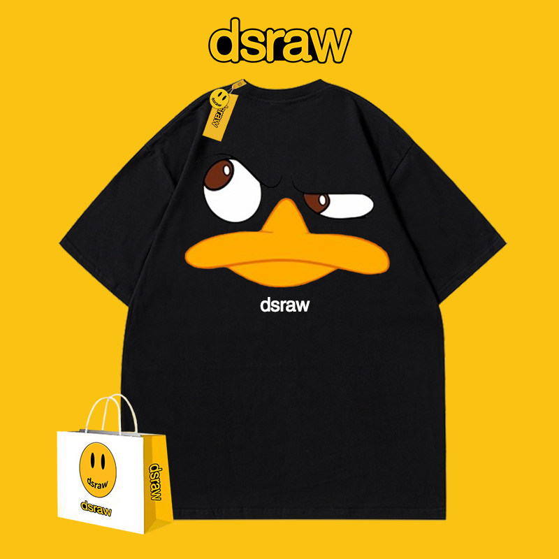 dsraw官方联名奥莱折扣男女2026春夏季新款宽松百搭上衣短袖t恤