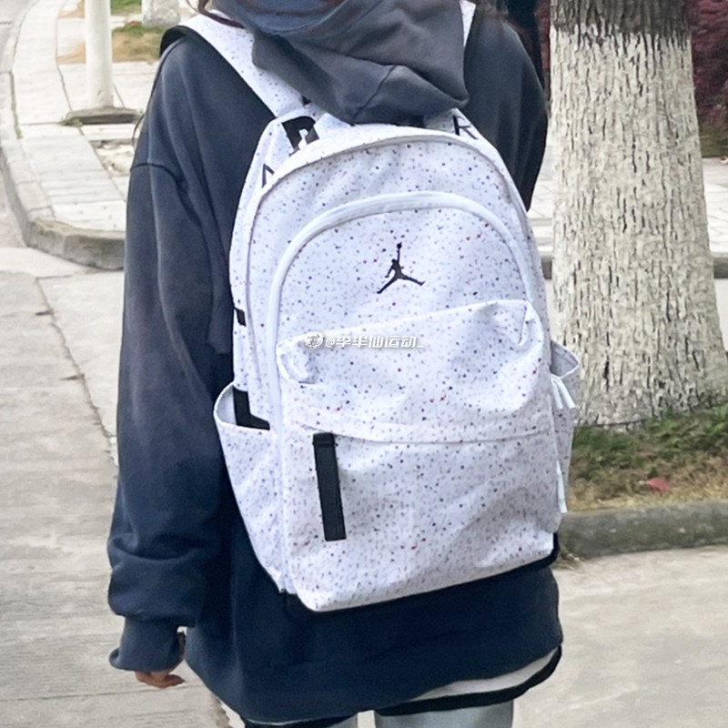 Jordan large capacity men's and women's baby's breath backpack