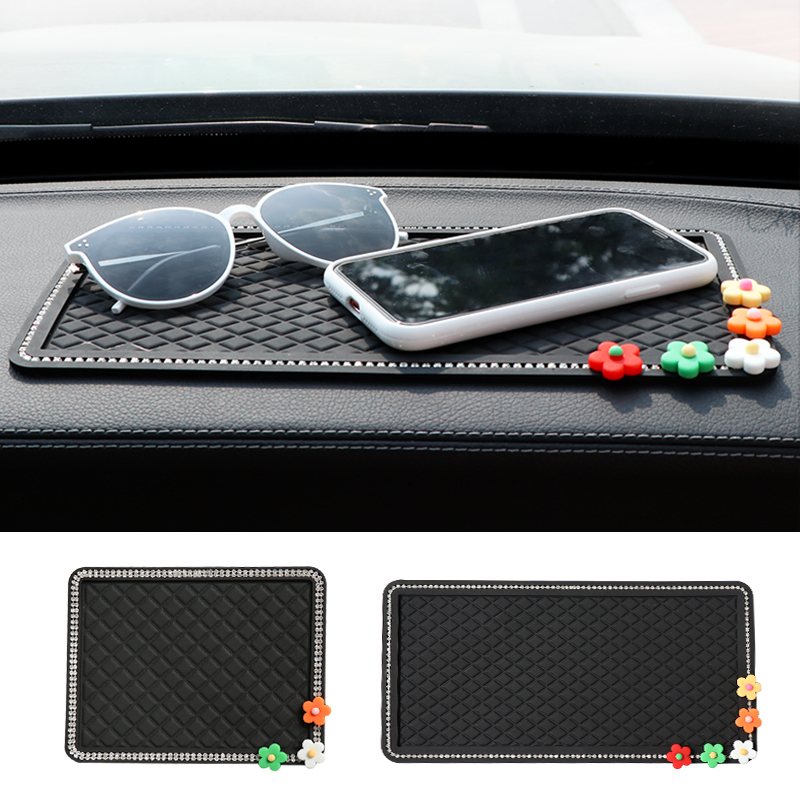 Car Interior Control Desk Creative Multi-functional inlaid drill Anti-slip Anti-slip High-resistant High-temperature-resistant Refractory Mat