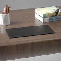 Pop-up floor socket hidden waterproof desktop plug ultra-thin invisible five-hole network high-definition multimedia table base