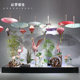 Artificial Flowers, Lotus Leaves, Lotus Flowers, Water Pool, Fish Pond Landscaping, Large High-End Artificial Flowers, Artificial Plant Potted Plants