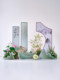 Dragon Boat Festival Decoration Scene Setup with Artificial Flowers, Fake Lotus Floral Arrangements, High-End Atmosphere, Beautiful Display, and Green Plant Ornaments