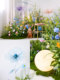 Internet-Famous Artificial Flowers, Artificial Plants, and Artificial Grass for Decoration, Large Indoor Green Plants, Landscape Floral Arrangements, and Scene Setup