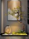 Artificial Welcoming Pine Tree, Chinese-Style Dry Landscape Landscaping, Indoor Staircase Corner Artificial Tree, Hotel Entrance Landscape Decoration