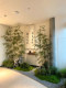 Chinese-Style Simulated Bamboo Landscape, Indoor Plant Landscape, Entrance Hall Office Decoration, Decorative Landscape