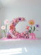 Artificial Flower Birthday Scene Floral Arrangement Decoration Landscape Aesthetic Ambiance Indoor Scene Landscaping Large Ornaments