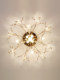European-Style Led Crystal Ceiling Light for Living Room, Dining Room, Foyer, Simple Modern Light Luxury American-Style Bedroom Crystal Light