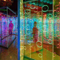 Dream Light and Shadow Maze Net Red Hall Shake Sound with Amusement Equipment Manufacturers Customize Large Commercial Slide Light Wall