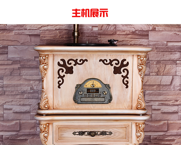 đầu đĩa than có bluetooth	 Jue trang trí máy ghi âm cổ điển máy ghi âm vinyl cổ LP máy ghi âm cổ điển máy ghi âm cổ gỗ rắn tủ âm thanh 	đầu đĩa than giá rẻ