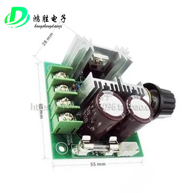 U19 PWM DC motor speed regulator pump infinitely variable speed adjustment switch module High efficiency 12V-40V 10A