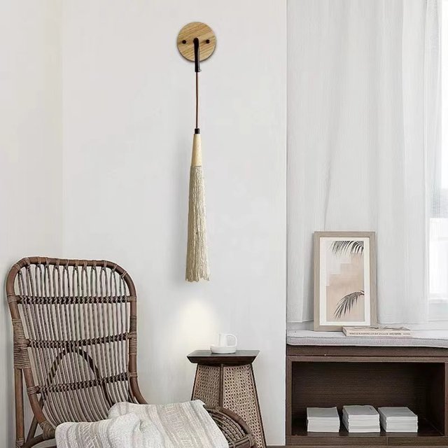 New Vintage Cream-Style Bedside Wall Lamp for Bedroom, Suitable for Guesthouses, Restaurants, Bar Counters, Clothing Stores, Designer Niche Pendant Lights