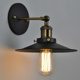 American-Style Loft Retro Industrial Wall Lamp, Nostalgic Dining Room Balcony Corridor Foyer Outdoor Wrought Iron Wall Light Fixture