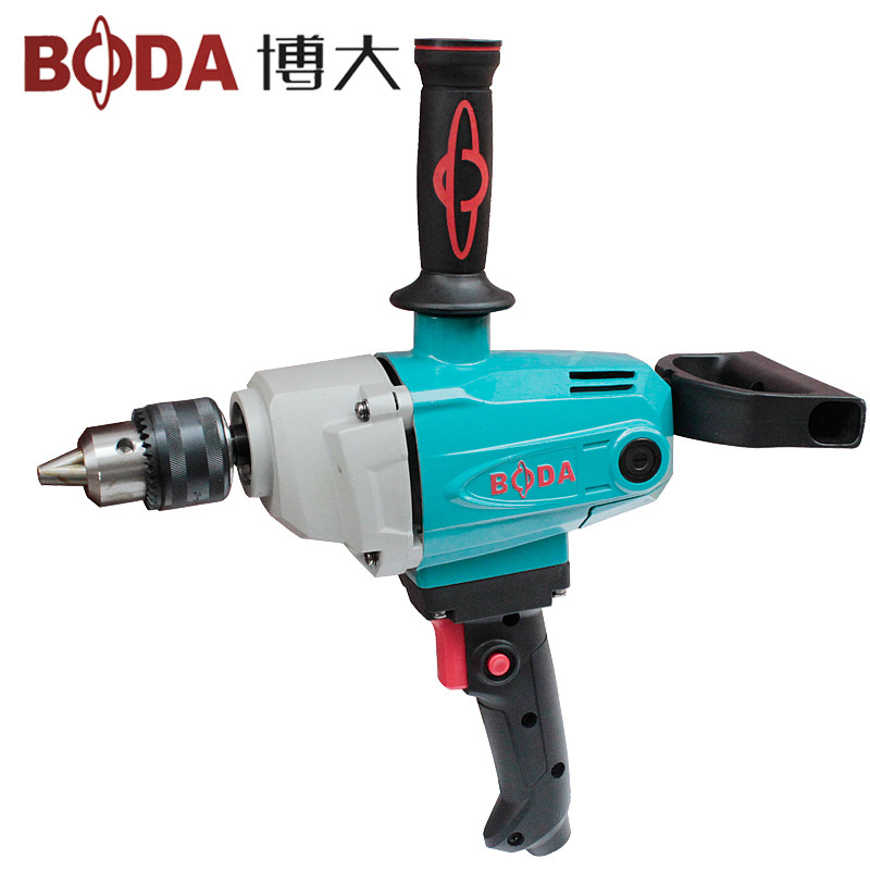 Bobig D9-16E High power electric drill Aircraft drill stirring drill Paint Batch Earth Powder Stirring Drill Multifunctional Electric Drill
