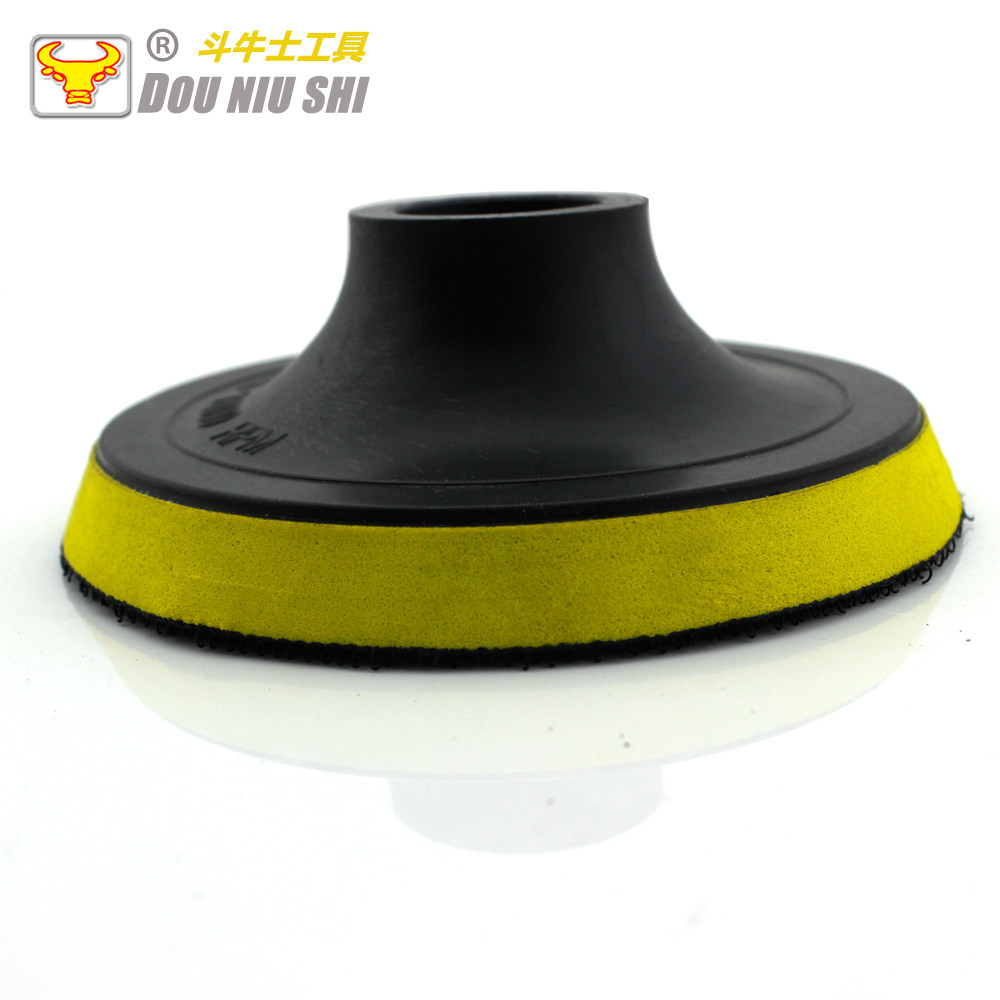 Flocking sandpaper adhesive disc Adhesive disc Angle grinder chassis self-adhesive disc polishing disc