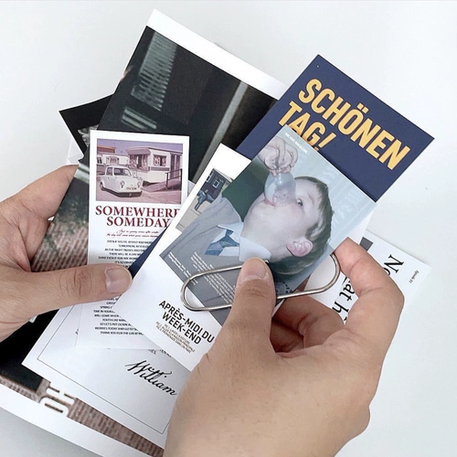 202hosil Package01 Корейский ins в стиле ретро, пакет материалов для коллажей