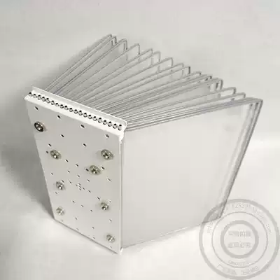 A4 magnetic wall-mounted display file rack vertical folder equipment wall-mounted work folder display page-20 pages