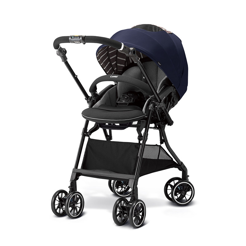 Combi Kangbei light ride Meige plusHG baby stroller high landscape light can lie down umbrella car four-wheeled universal