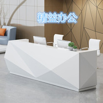 Baking Varnish Diamond Money Front Desk Reception Desk Reception Desk Reception Desk Cashier Desk Special Office Front Desk Desk Desk Desk desk