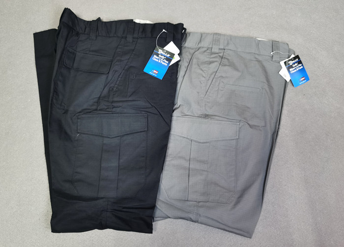 Clear special men's elastic square tape pants uniform large size