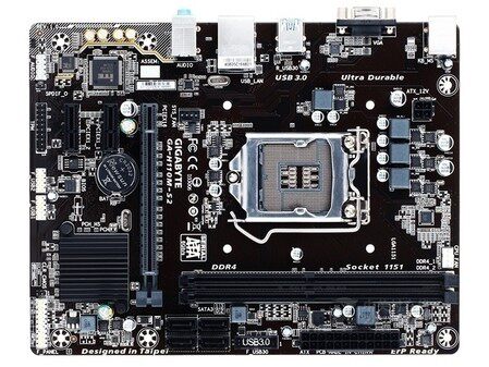Gigabyte Gigabyte H110M-S2 H110 motherboard DDR4 VGA small board supports 6 7th generation B150 B250