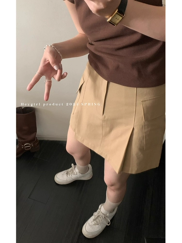 Ретро летняя юбка, в американском стиле, А-силуэт