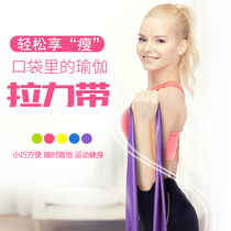 Pull machine Yoga pull rope Fitness resistance belt Multi-functional strength training Elastic pull belt Stretch type breast expander