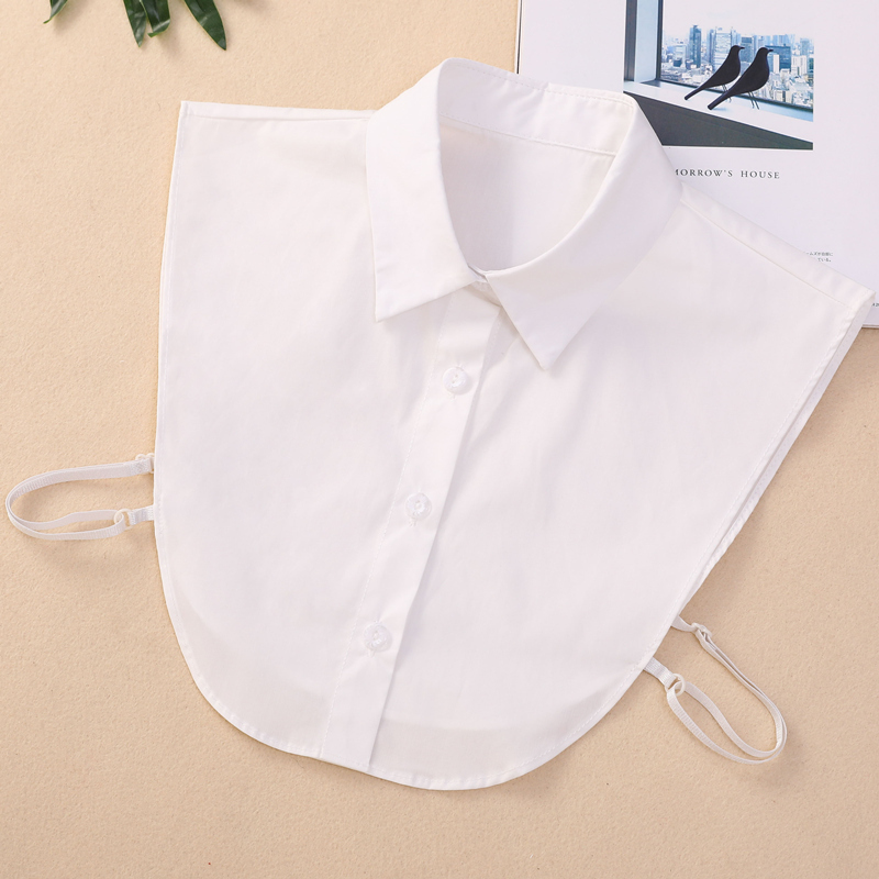 Korean Style Versatile Fake Collar for Women, Pure Cotton Shirt Collar, White Decorative Collar, Suitable for Spring, Summer, Autumn, and Winter Shirts, Fake Collar, Fake Shirt Collar Korean Style Versatile Fake Collar for Women, Pure Cotton Shirt Collar, White Decorative Collar, Suitable for Spring, Summer, Autumn, and Winter Shirts, Fake Collar, Fake Shirt Collar