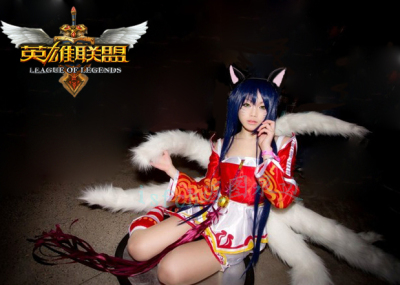 taobao agent Heroes, red golden clothing, raccoon, cosplay