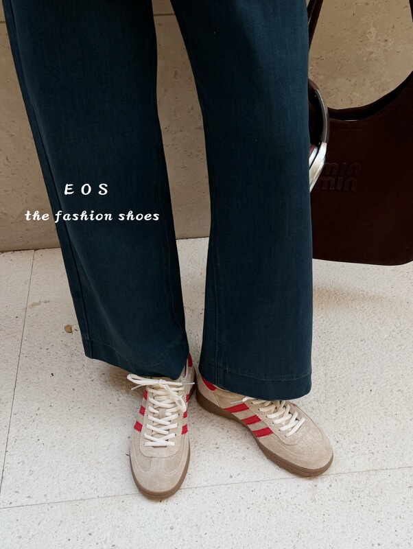 23720-32 Dexun Women's Shoes 2026 Spring Genuine Leather Flat Casual Sports Sneakers Versatile White Shoes Forrest Gump
