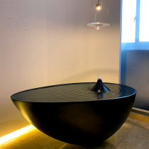 Creative Zen fountain ornaments water droplets landscape waterscape sketch simple modern flowing water club decoration water bowl treasure collection